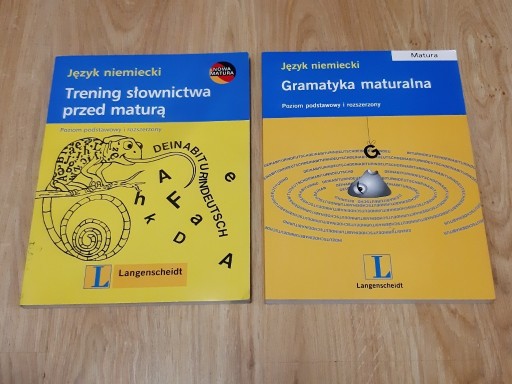 Zdjęcie oferty: Niemiecki Matura Trening słownictwa + gramatyka