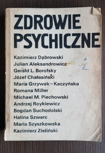 Zdjęcie oferty: Zdrowie psychiczne - Kazimierz Dąbrowski i inni