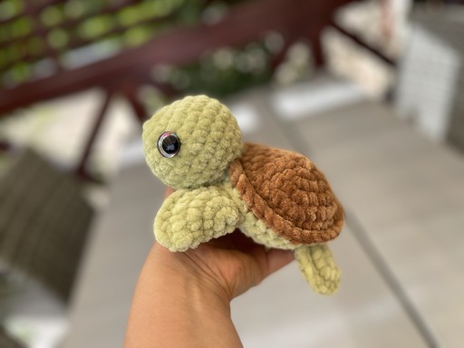 Zdjęcie oferty: Żółw na szydełku amigurimi handmade baby shower