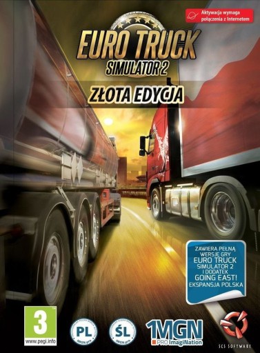 Zdjęcie oferty: Euro Truck Simulator 2 Złota Edycja KLUCZ STEAM