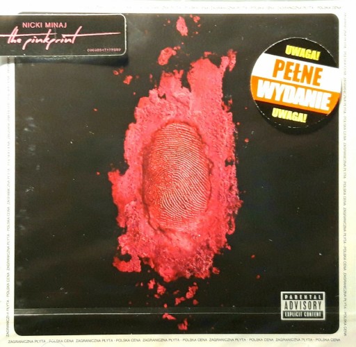 Zdjęcie oferty: Nicki Minaj – The Pinkprint (CD, 2014, FOLIA)