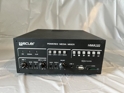 Zdjęcie oferty: Ecler HMA120 – mikser audio ze wzmacniaczem