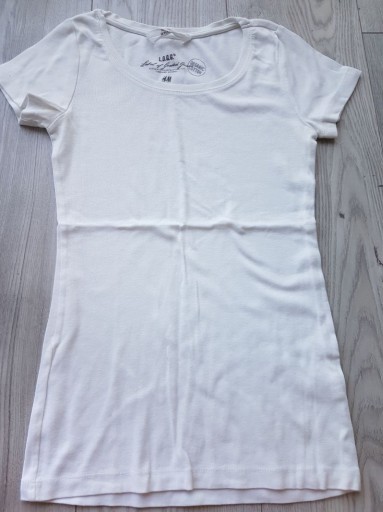 Zdjęcie oferty: BLUZKA DAMSKA T-SHIRT ORGANIC COTTON H&M 36 S