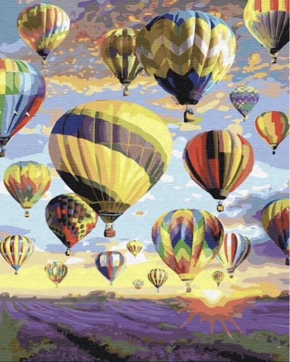 Zdjęcie oferty: Malowanie po numerach - Lot balonem