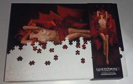 Zdjęcie oferty: Wiedźmin 2 Puzzle Triss Merigold 1500el.