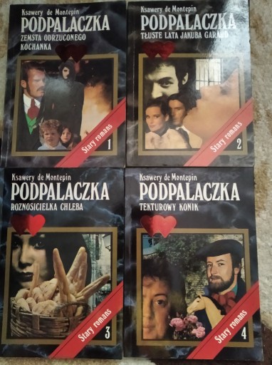 Zdjęcie oferty: Podpalaczka 4 tomy. Ksawery de Montepin