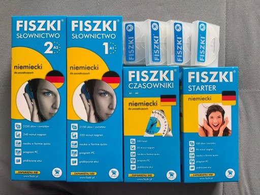 Zdjęcie oferty: Fiszki. J niemiecki. Nowe