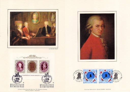 Zdjęcie oferty: W.A. Mozart - 200 rocznica śmierci, wyd.wspólne