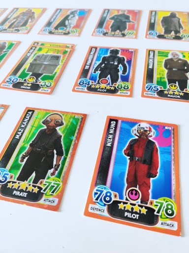 Zdjęcie oferty: Karty Star Wars Topps Force Attax 