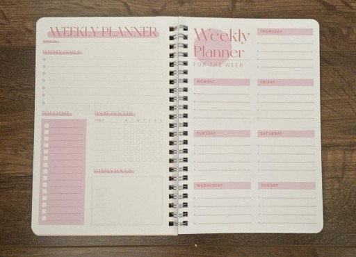 Zdjęcie oferty: Daily planner planer dnia tygodni journal 