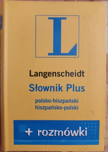 Zdjęcie oferty: Słownik Plus, polsko-hiszpański, hiszpańsko-polski