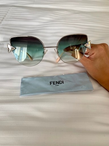 Zdjęcie oferty: Okulary przeciwsłoneczne Fendi kocie oko 