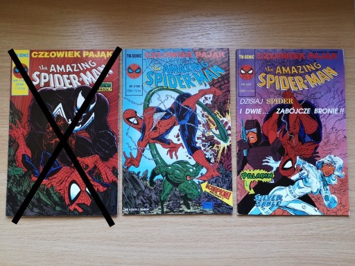 Zdjęcie oferty: Spiderman 2/1992 i 3/1992 Unikat taki stan.Gratka