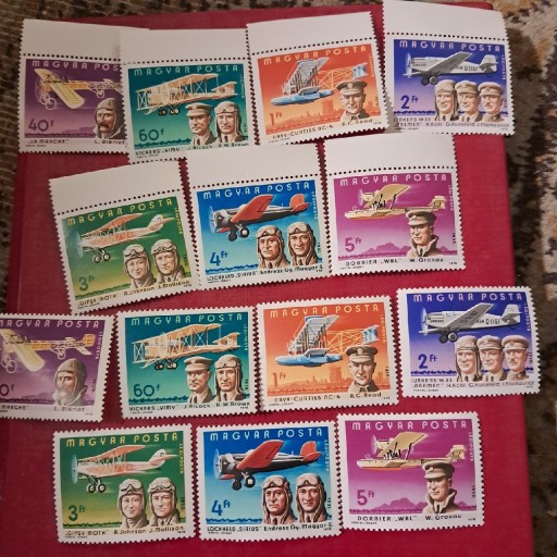 Zdjęcie oferty: Węgry lotnictwo 1978  znaczki czyste