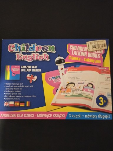 Zdjęcie oferty: angielski dla dzieci mówiące książki