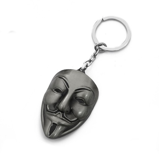 Zdjęcie oferty: metalowy brelok maska anonymous / Vendetta  Anonim