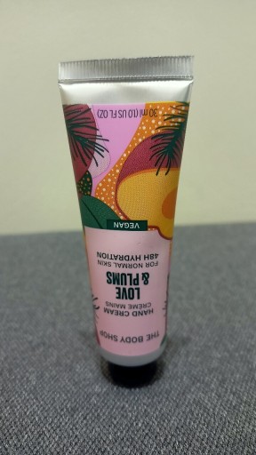 Zdjęcie oferty: The Body Shop wegański krem do rąk love&plums 30ml