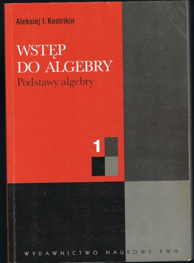 Zdjęcie oferty: WSTĘP DO ALGEBRY - 3 T0MY