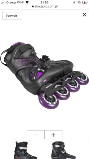 Zdjęcie oferty: Powerslide Imperial One 80  Womens Rolki 36 cm 