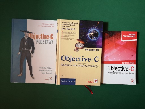 Zdjęcie oferty: 3X Książki Objective-C Podstawy, Vademecum ..