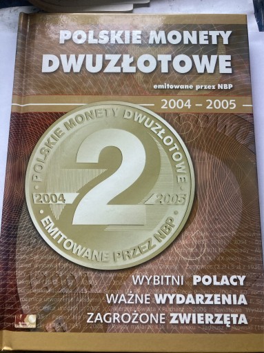 Zdjęcie oferty: Album na monety 2zł 2004-2005 E-hobby