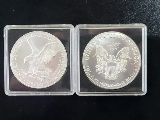 Zdjęcie oferty: Amercian Silver Eagle, Amerykański orzeł 2021 AiB