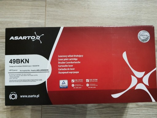 Zdjęcie oferty: Toner do drukarki AS-LH5949AN (Q5949A)