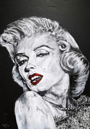 Zdjęcie oferty: Obraz Marylin Monroe 50 x 70 cm