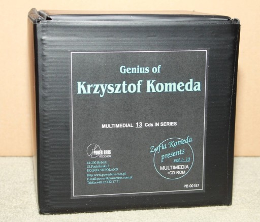 Zdjęcie oferty: Krzysztof Komeda Zofia Komeda presents 13 CDs Box