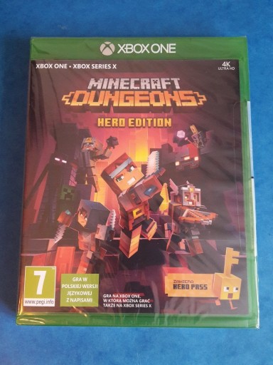 Zdjęcie oferty: Minecraft Dungeons hero edition Xbox One Folia Now