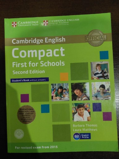 Zdjęcie oferty: Compact First for School podręcznik B2