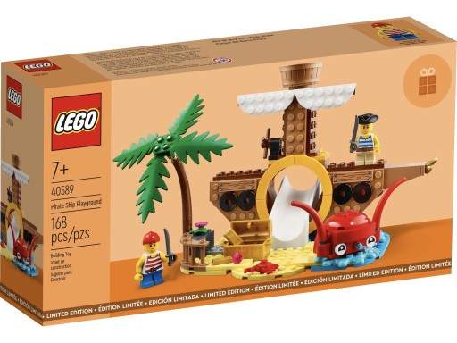 Zdjęcie oferty: LEGO 40589 Plac zabaw ze statkiem pirackim