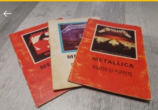 Zdjęcie oferty: Metallica teksty tłumaczenia
