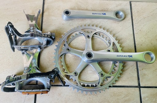 Zdjęcie oferty: Korby SHIMANO DURA-ACE 600 OX AX Pedały 170 UNIKAT