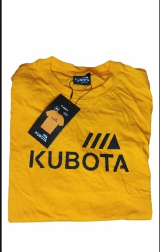 Zdjęcie oferty: Koszulka żółta, KUBOTA,rozmiar L