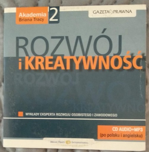 Zdjęcie oferty: Rozwój i kreatywność Wykłady CD i mp3