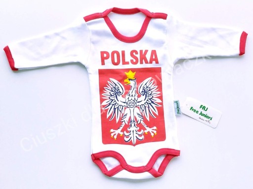 Zdjęcie oferty: Body niemowlęce "Polska" r. 68