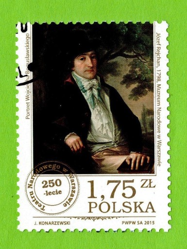 Zdjęcie oferty: Polska 2015 rok kasowany znaczek numer Fi 4655