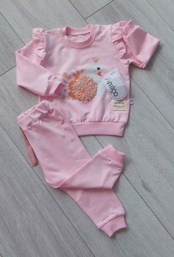 Zdjęcie oferty: Komplet flaming bluza + spodnie 80, 12m-cy