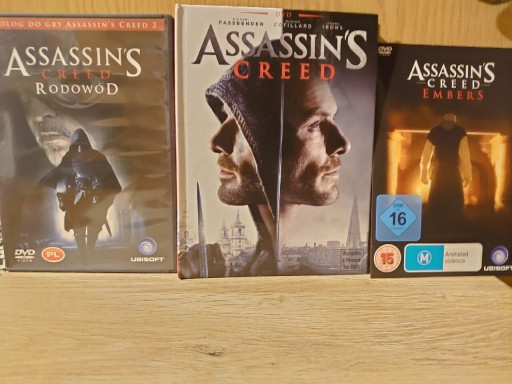 Zdjęcie oferty: Assassin's Creed - filmy DVD używane PL