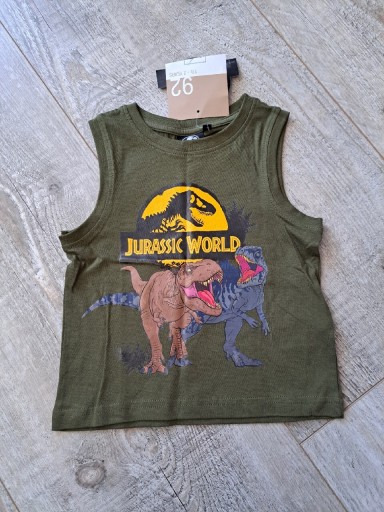 Zdjęcie oferty: Koszulka/ t-shirt chlopiecy - dinozaury - rozm 92
