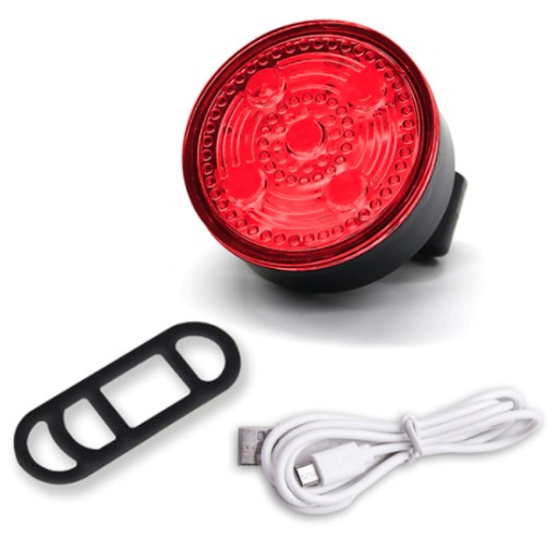 Zdjęcie oferty: Tylna lampka rowerowa LED z ładowaniem USB