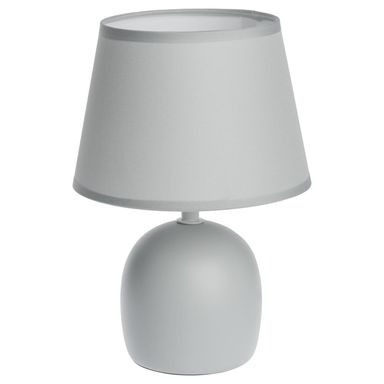 Zdjęcie oferty: Lampa stołowa POKI szara E14 INSPIRE