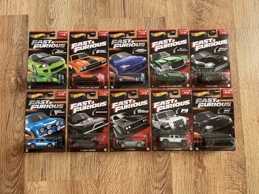 Zdjęcie oferty: Kolekcja/Zestaw Hot Wheels Fast and Furious 2023