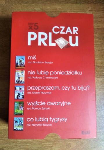 Zdjęcie oferty: Czar PRL-u  box 5 komedii polskich DVD