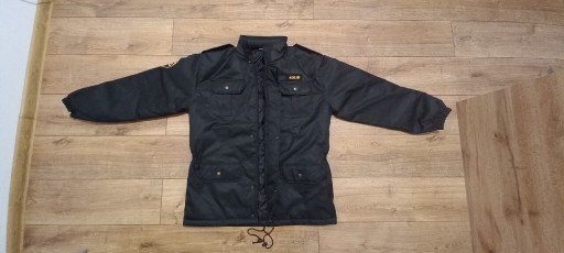 Zdjęcie oferty: Czarna kurtka męska XL ochrona zima jesień Solid