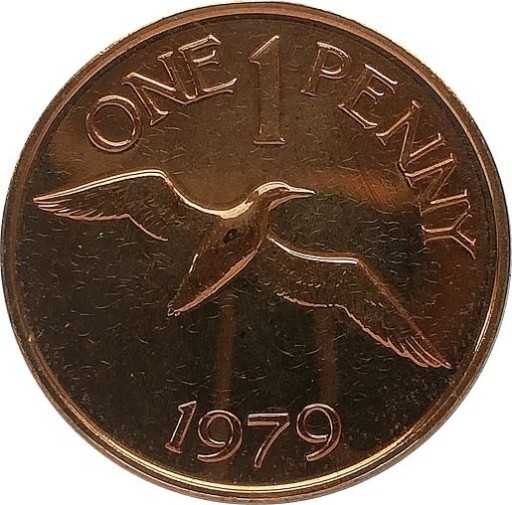 Zdjęcie oferty: Guernsey 1 penny 1979, proof KM#27