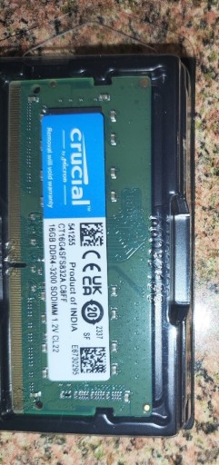 Zdjęcie oferty: SODIMM 16GB Crucial 3200MHz