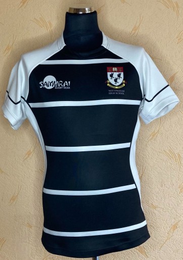 Zdjęcie oferty: Koszulka do rugby Nottingham H.S Rugby 19 Roz. XL