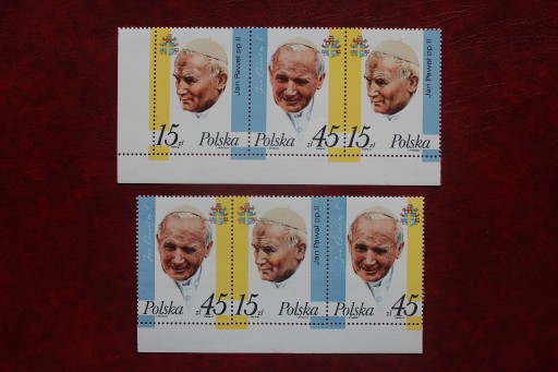 Zdjęcie oferty: Fi 2951-52. III wizyta papieża JP II w Polsce.